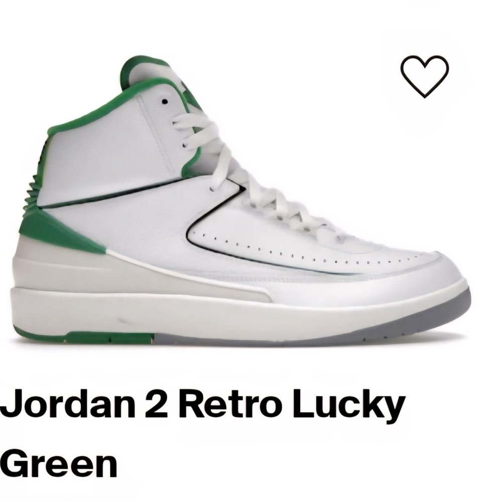 Nike Air White and Green Sneakers